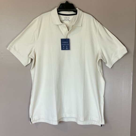 croft & barrow Other - Croft and Borrow Cream Colored Men’s Polo Shirt, XXL Tall size